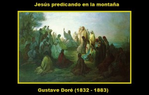 Jesús Predicando en la montaña